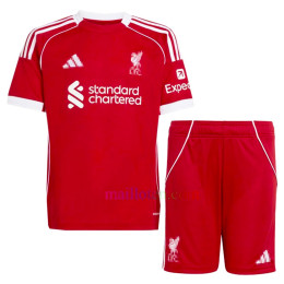 لباس شورت اول لیورپول Liverpool Home kit 2025-26