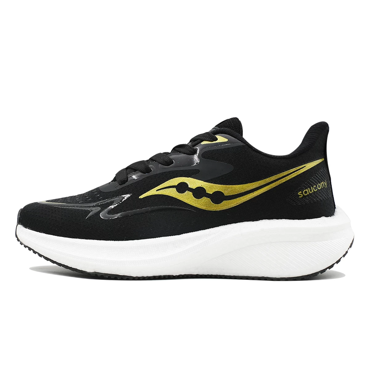 کتانی ساکونی مشکی طلایی Saucony Black White