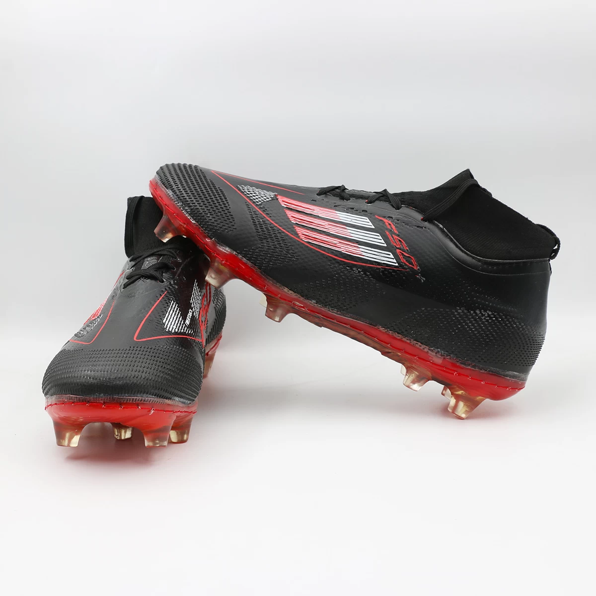 کفش فوتبال آدیداس  Adidas F50 Black Red