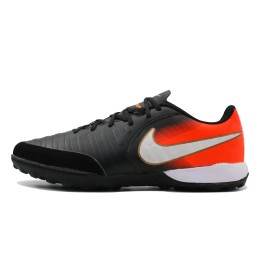کفش چمن مصنوعی نایک تمپو ایکس مشکی نارنجی Nike Tiempo Black