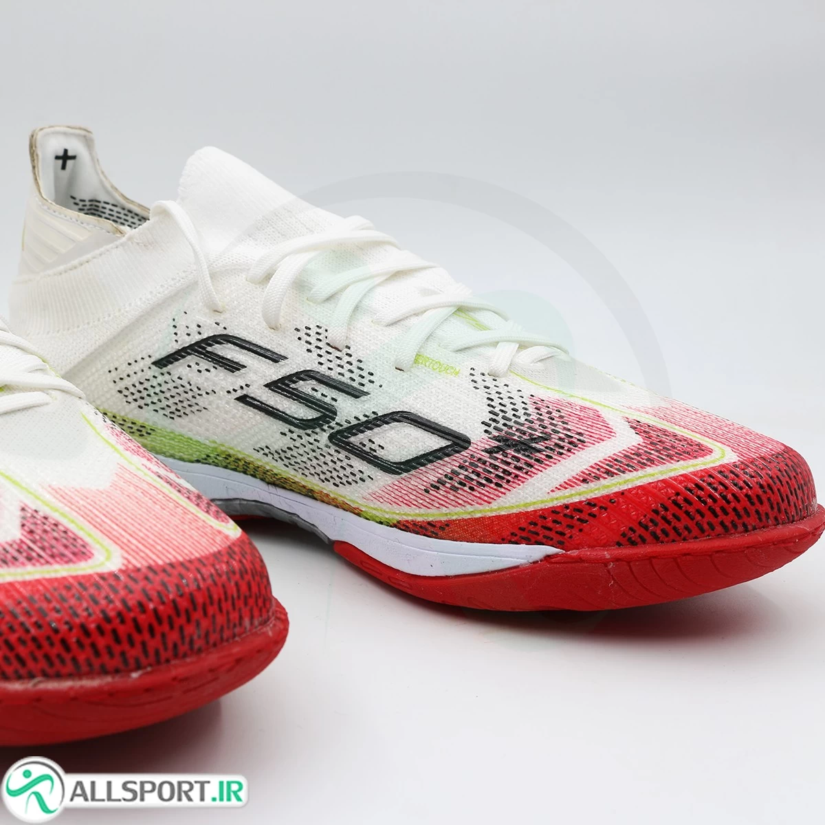 کفش فوتسال آدیداس Adidas F50 White red