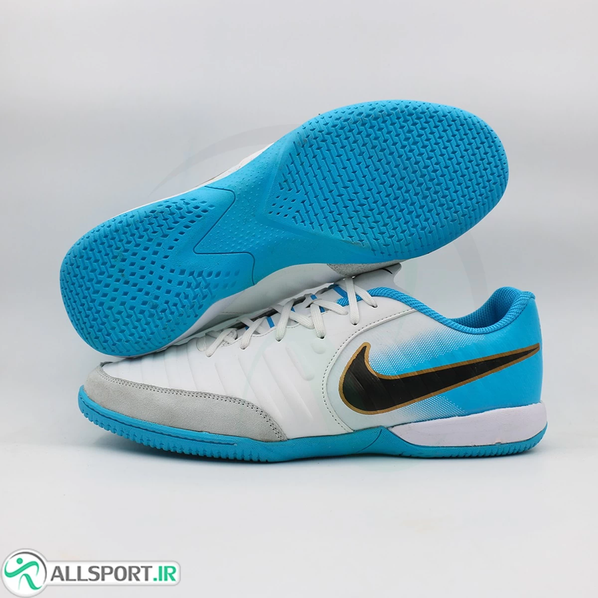 کفش فوتسال نایک تمپو ایکس Nike Tiempo X Blue