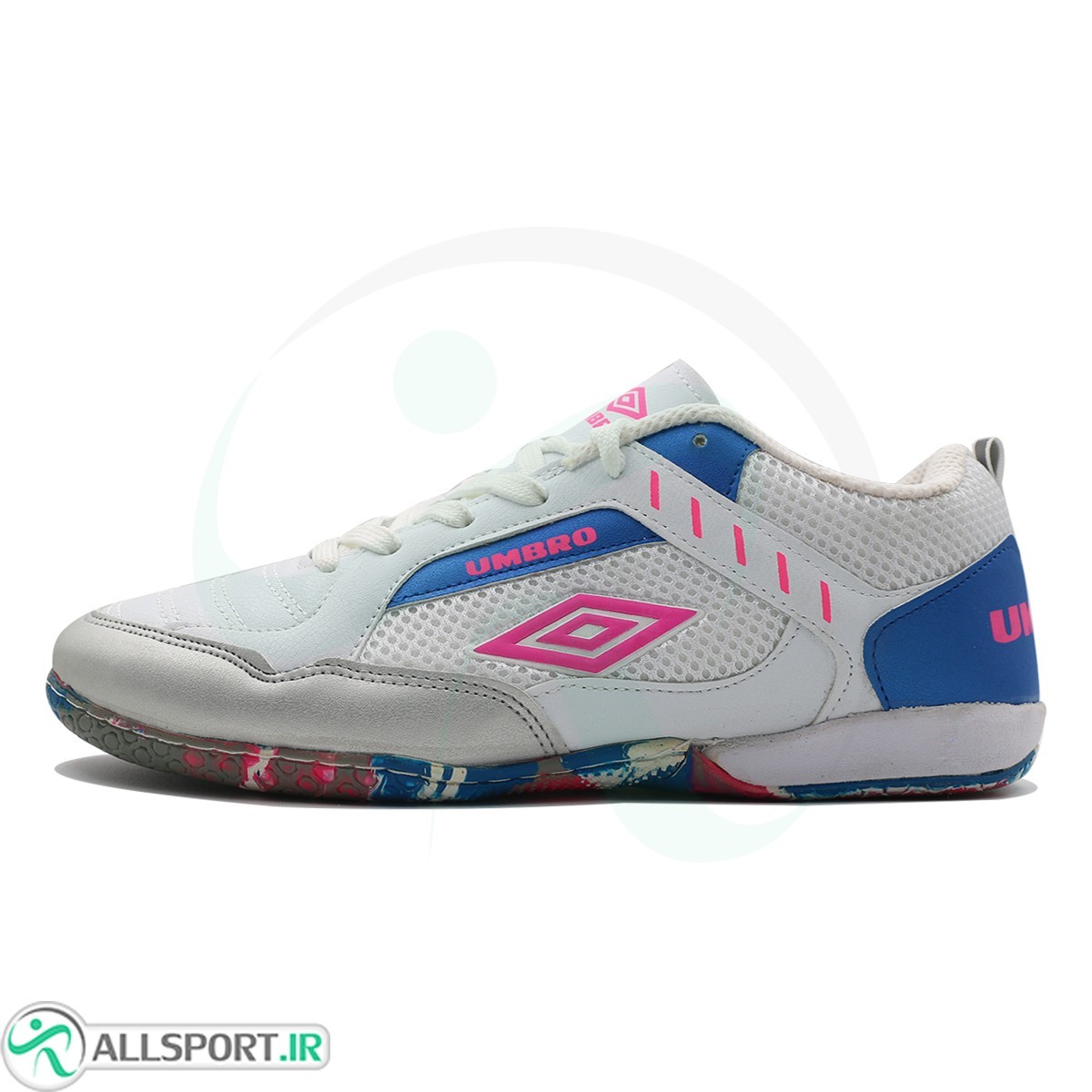 کفش فوتسال آمبرو Umbro White Blue