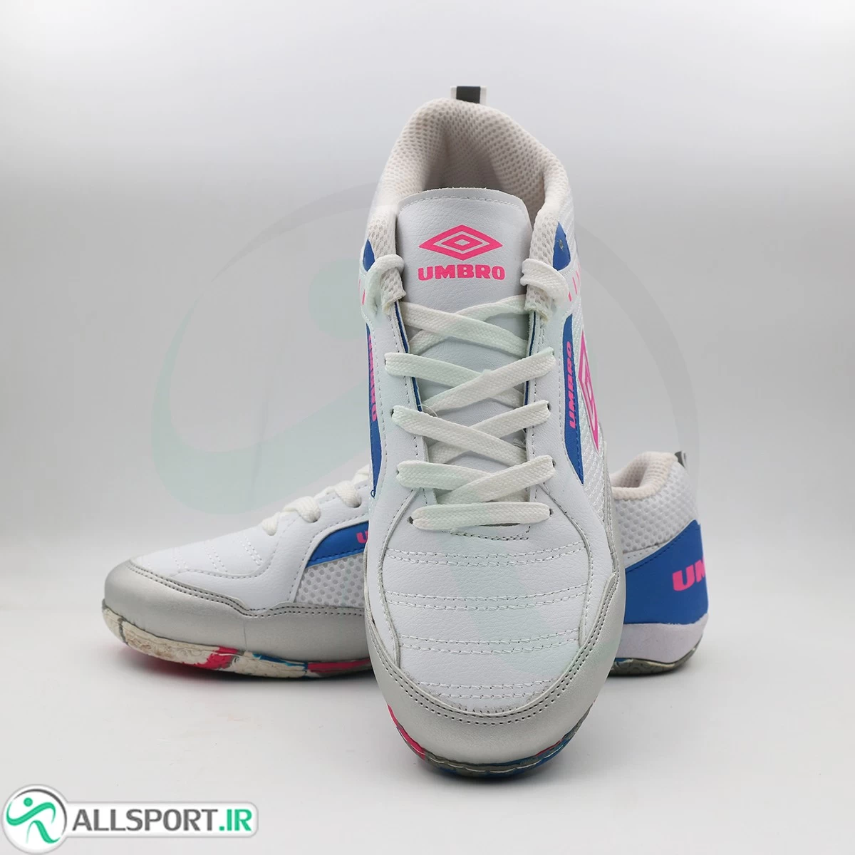 کفش فوتسال آمبرو Umbro White Blue