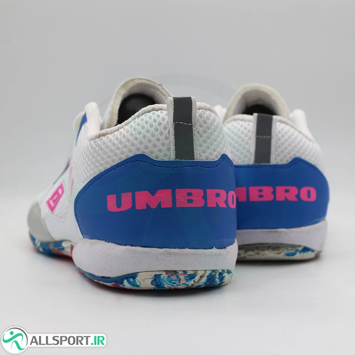 کفش فوتسال آمبرو Umbro White Blue