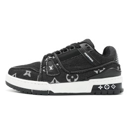 کتانی لویی ویتون مشکی Louis Vuitton Black White