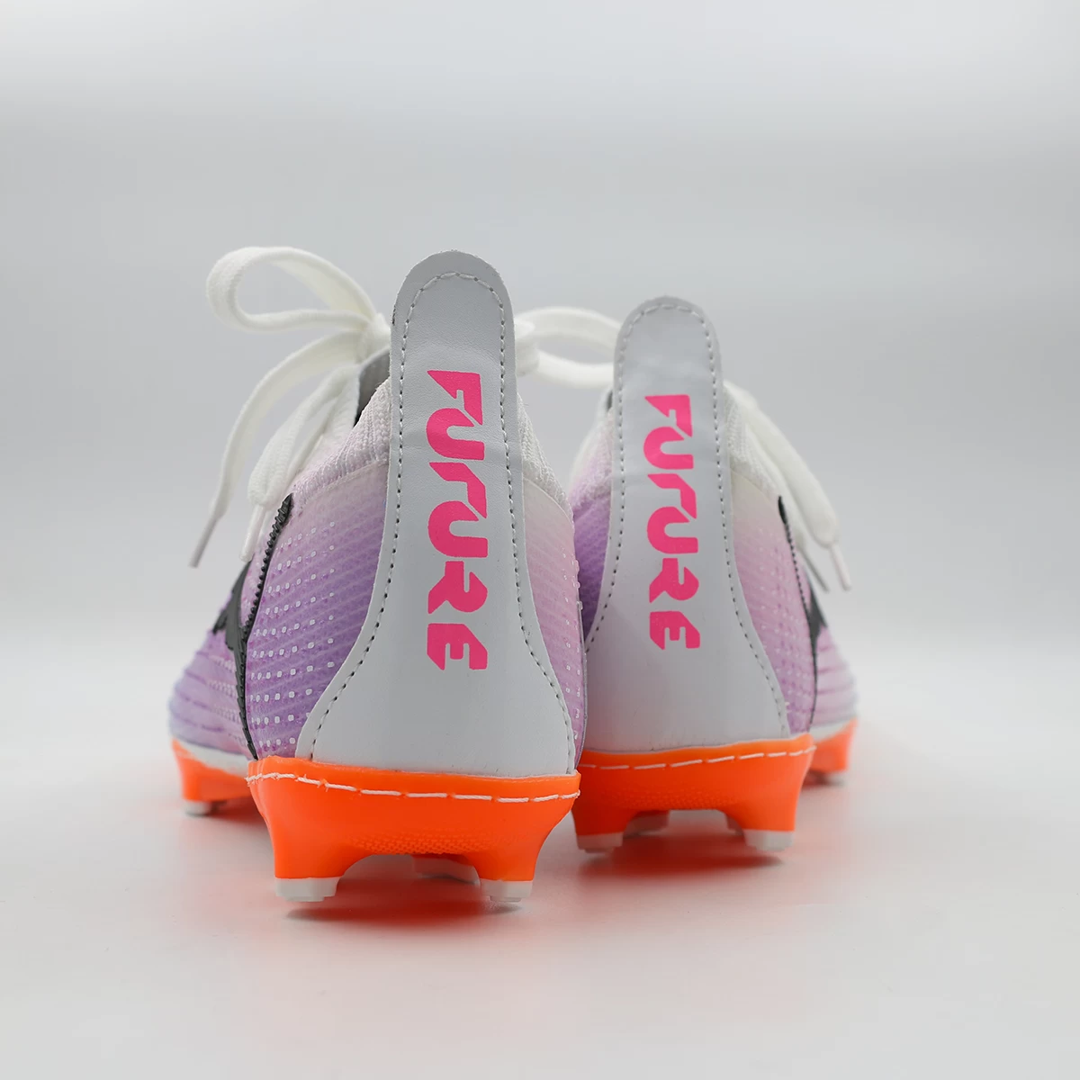 کفش فوتبال پوما فیوچر سفید نارنجی Puma Future