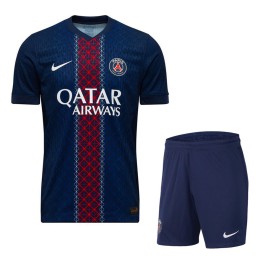 پیراهن وشورت بچگانه اول پاریسن ژرمن دمبله PSG Home 2025-26 Kit