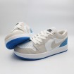 کتانی نایک جردن سفید طوسی Nike Air Jordan 1