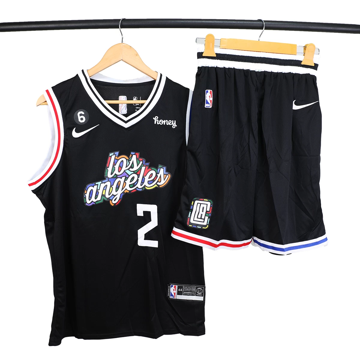 لباس شورت بسکتبالی لس انجلس Los Angeles Basketball Jersey