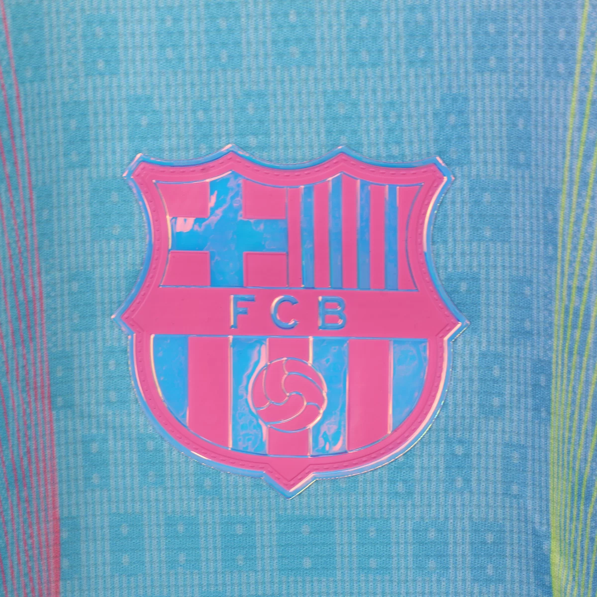 لباس شورت بارسلونا کانسپت اسپشیال Barcelona Green Blue 2025-2026